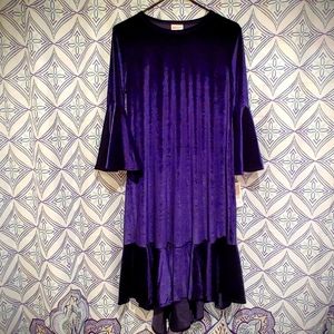 LuLaRoe Maurine Velvet Dress